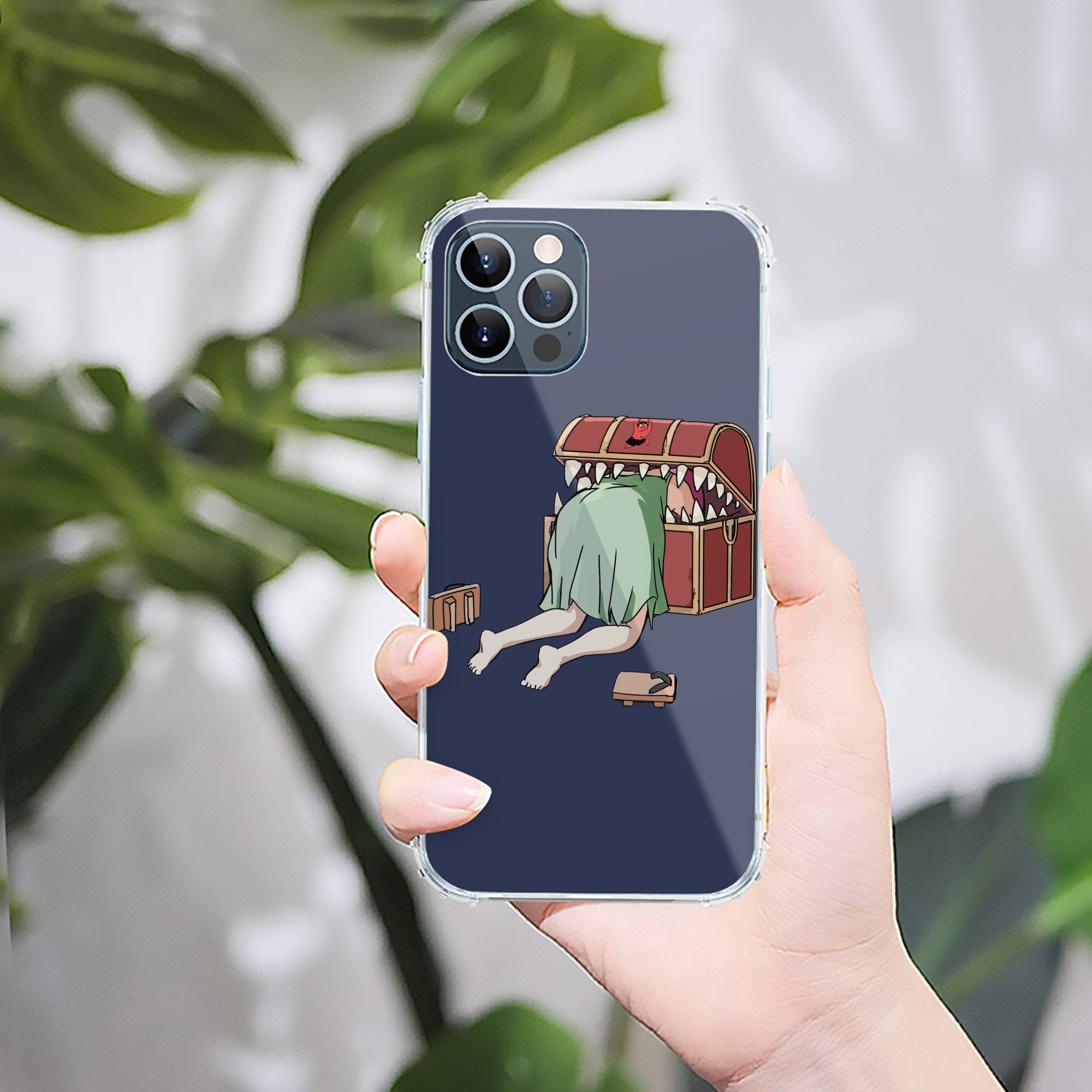 （画像用） 葬送のフリーレン Frieren 【iPhone 12シリーズ対応】透明スマホケース（クリアソフトケース）